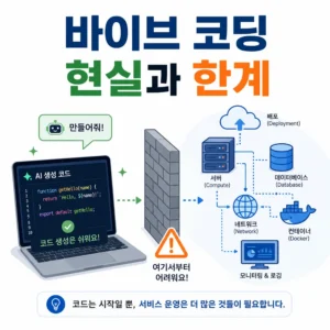 바이브 코딩의 현실과 한계